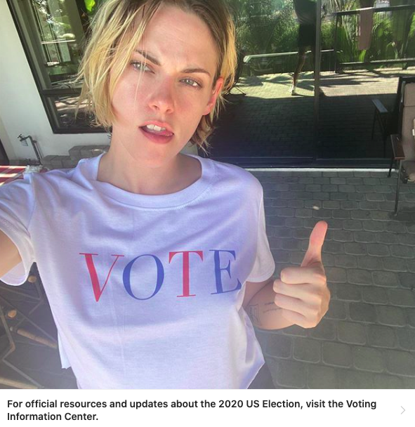 クリステン スチュワートがついにsnsに登場 Celeb Times