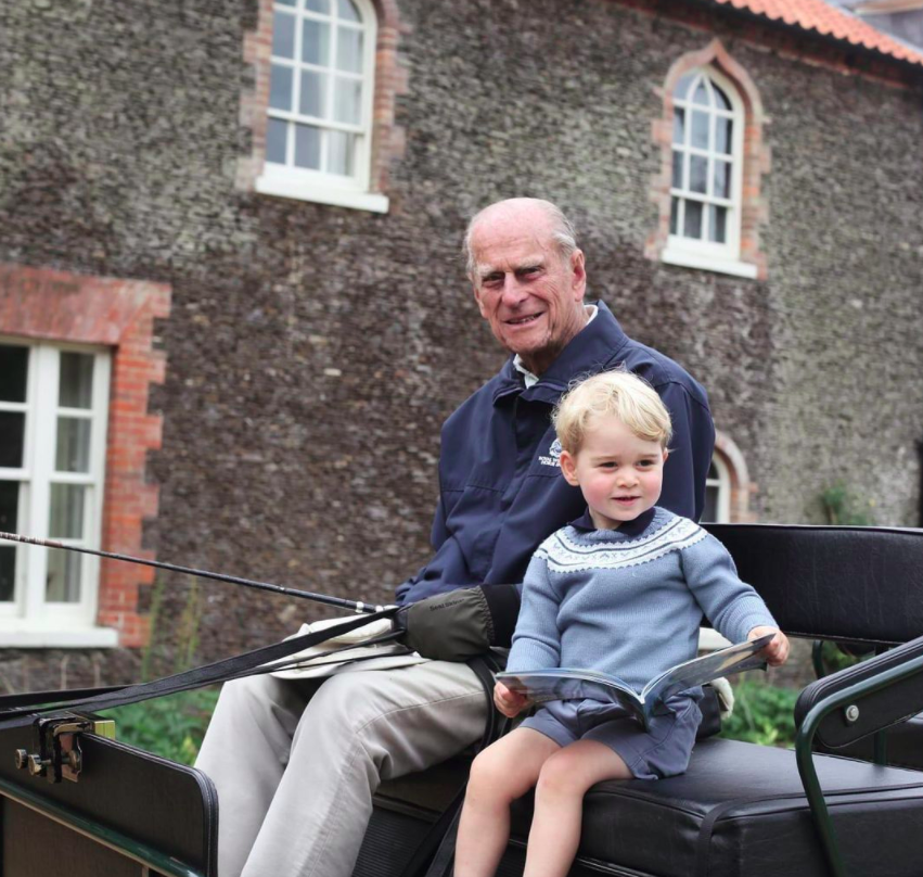 キャサリン妃が撮影したフィリップ殿下とジョージ王子の写真を公開 Celeb Times