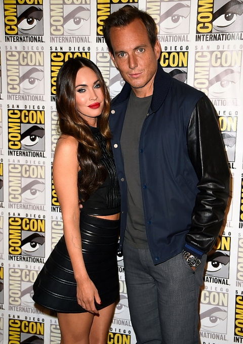 「タートルズ」コミコン2014_ミーガン&ウィル