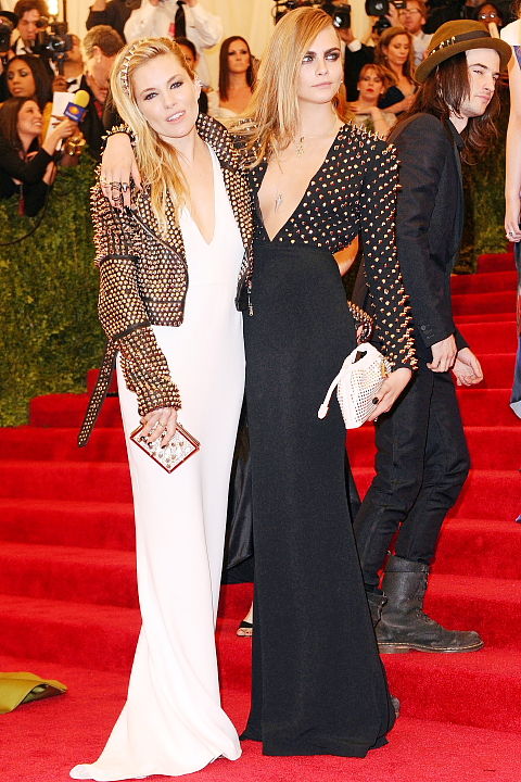 Cara Delevingne and Sienna