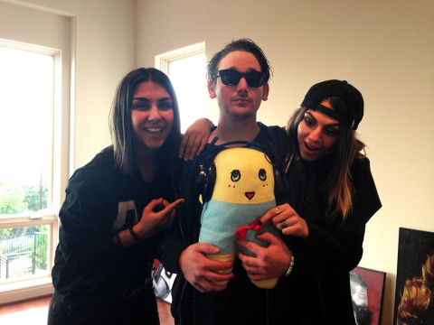 Krewella×ふなっしー写真