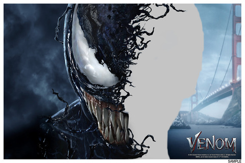 フォトブースVENOMシルエットあり
